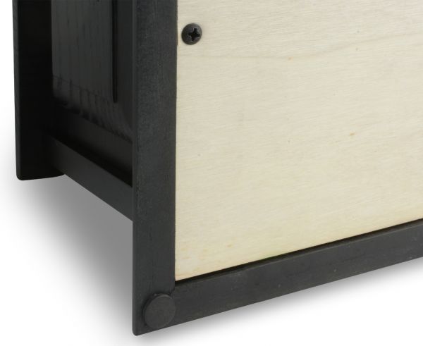 Montgomery Black Wood Urn