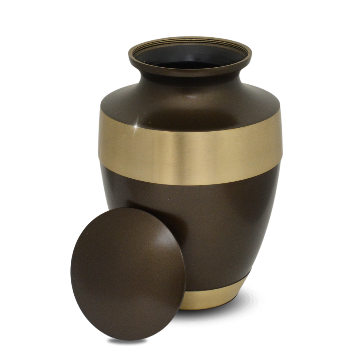 Artisanal Brass Urn