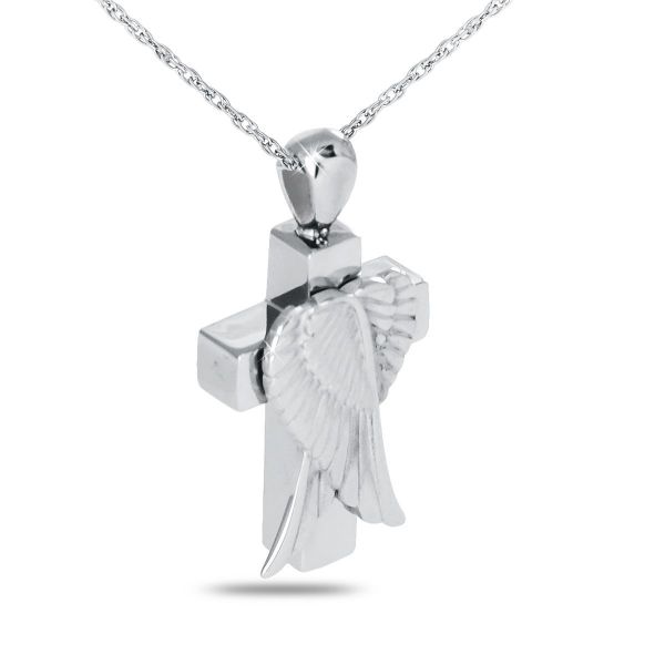 Angel's Cross Silver Keepsake